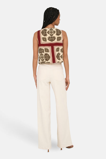 ONLNOVA LIFE ELITE S/L TIE VEST AOP