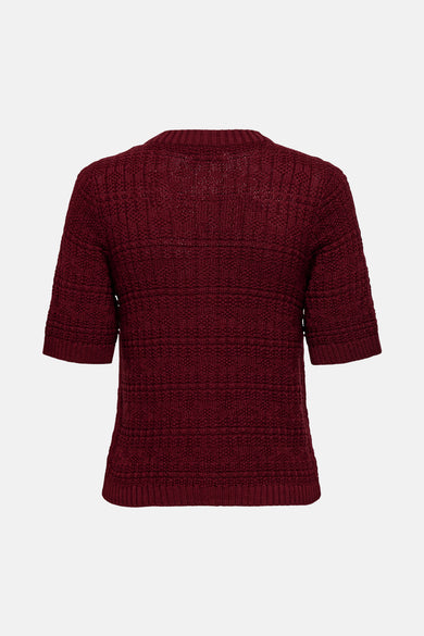 JDYTIKKA S/S O-NECK CARDIGAN KNT