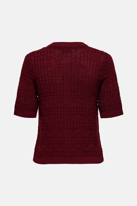 Cardigan - Bordeaux