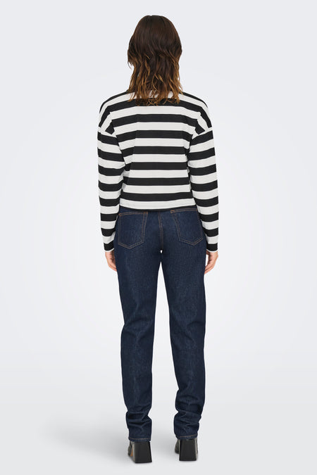 Polo's (lange mouwen) Zwart - ONLY®