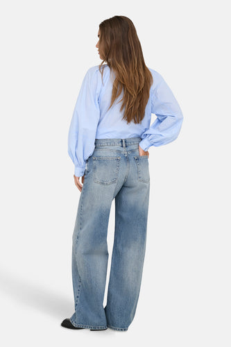 WIDE LOW LIGHT BLUE - light blue denim - ONLY®