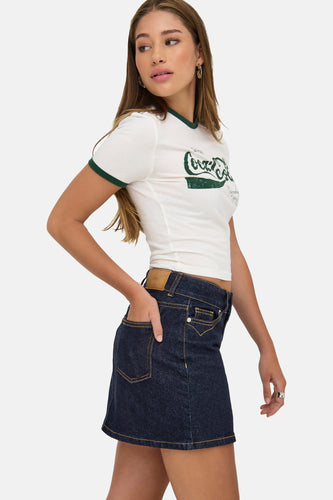 Jupe courte - dark blue denim - ONLY®