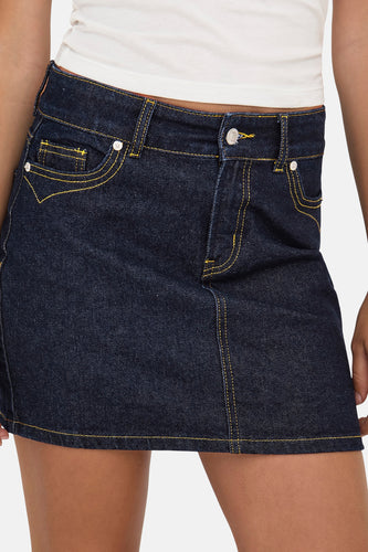 Jupe courte - dark blue denim - ONLY®