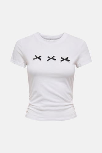T-shirt met korte mouwen - wit