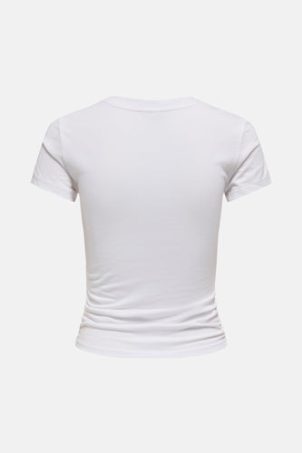 T-shirt met korte mouwen - wit