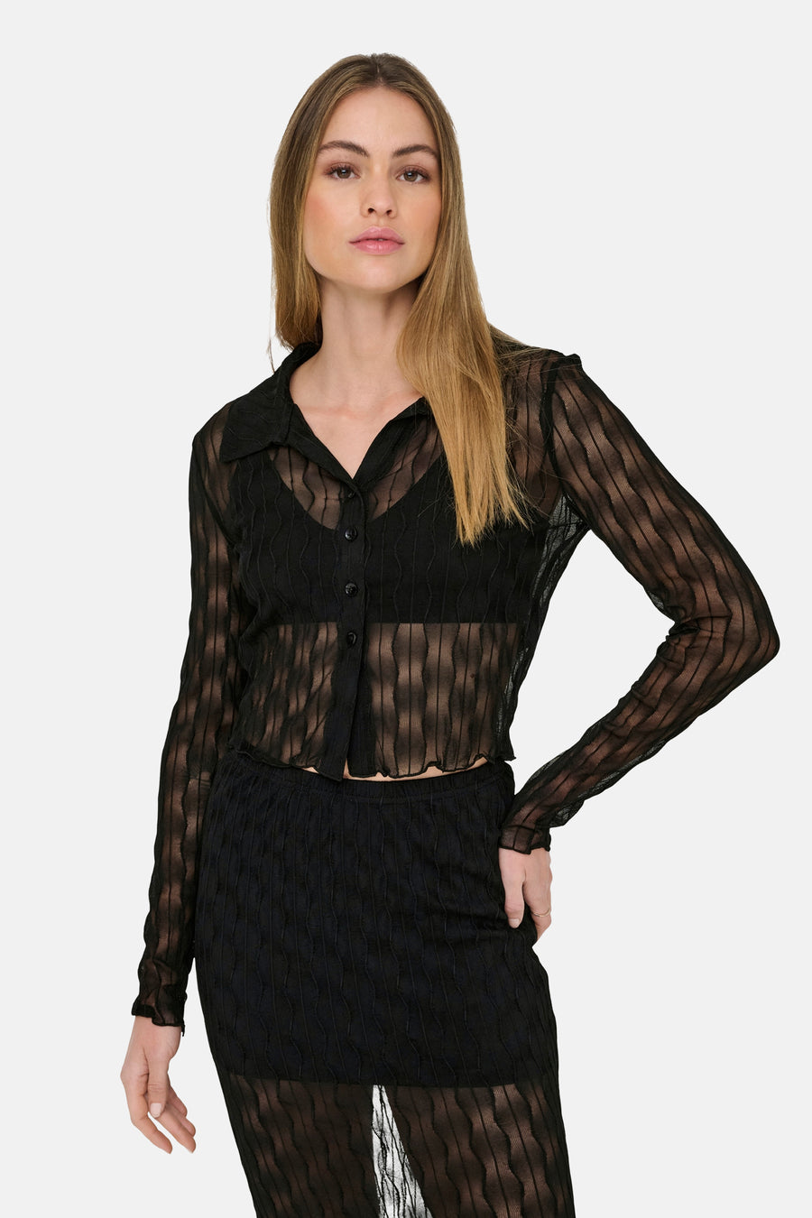 T-shirt met lange mouwen - Zwart - ONLY®