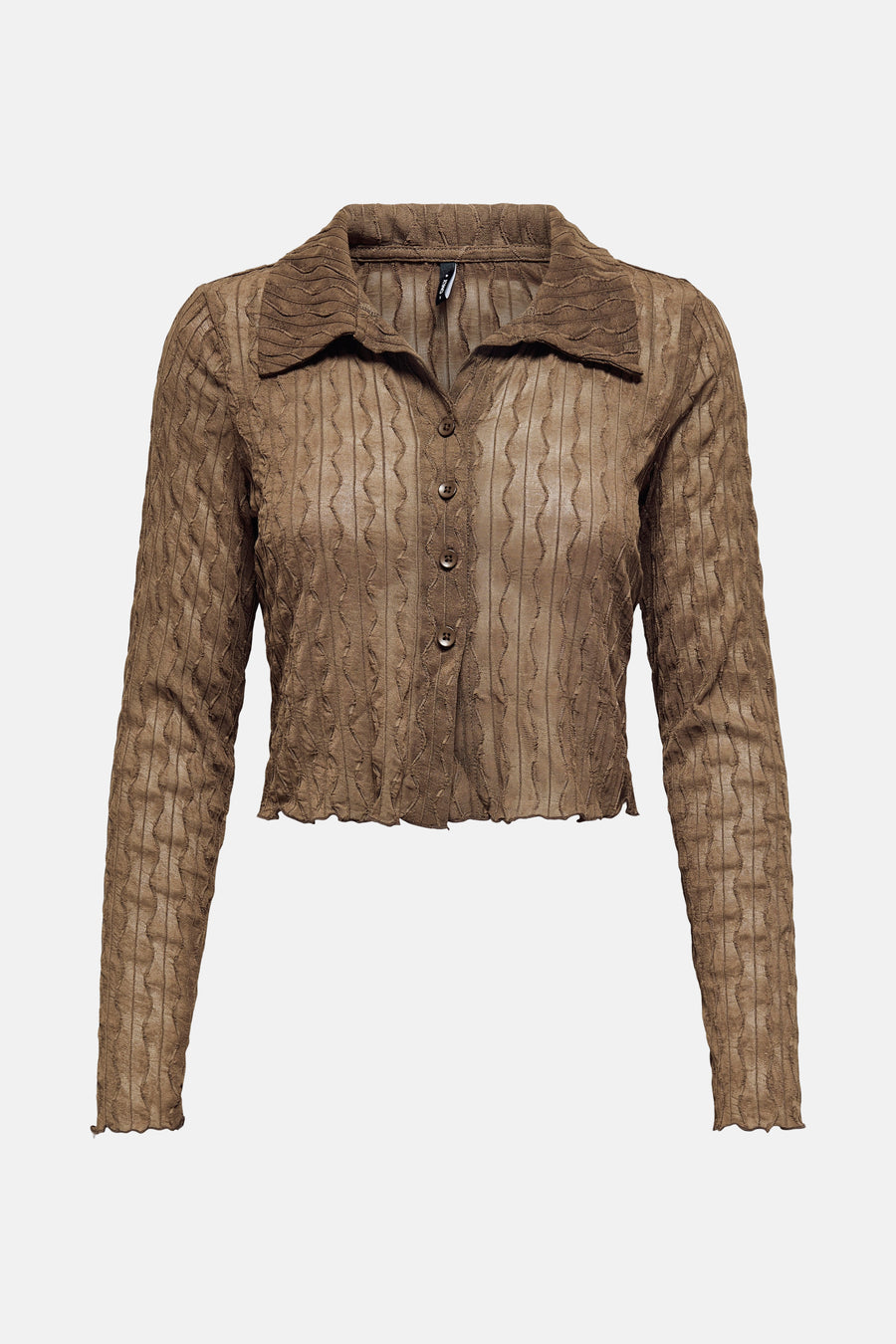 T-shirt met lange mouwen - bruin - ONLY®