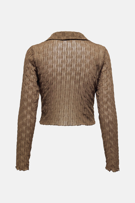 ONLLILIAN L/S POLO TOP JRS