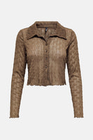 ONLLILIAN L/S POLO TOP JRS