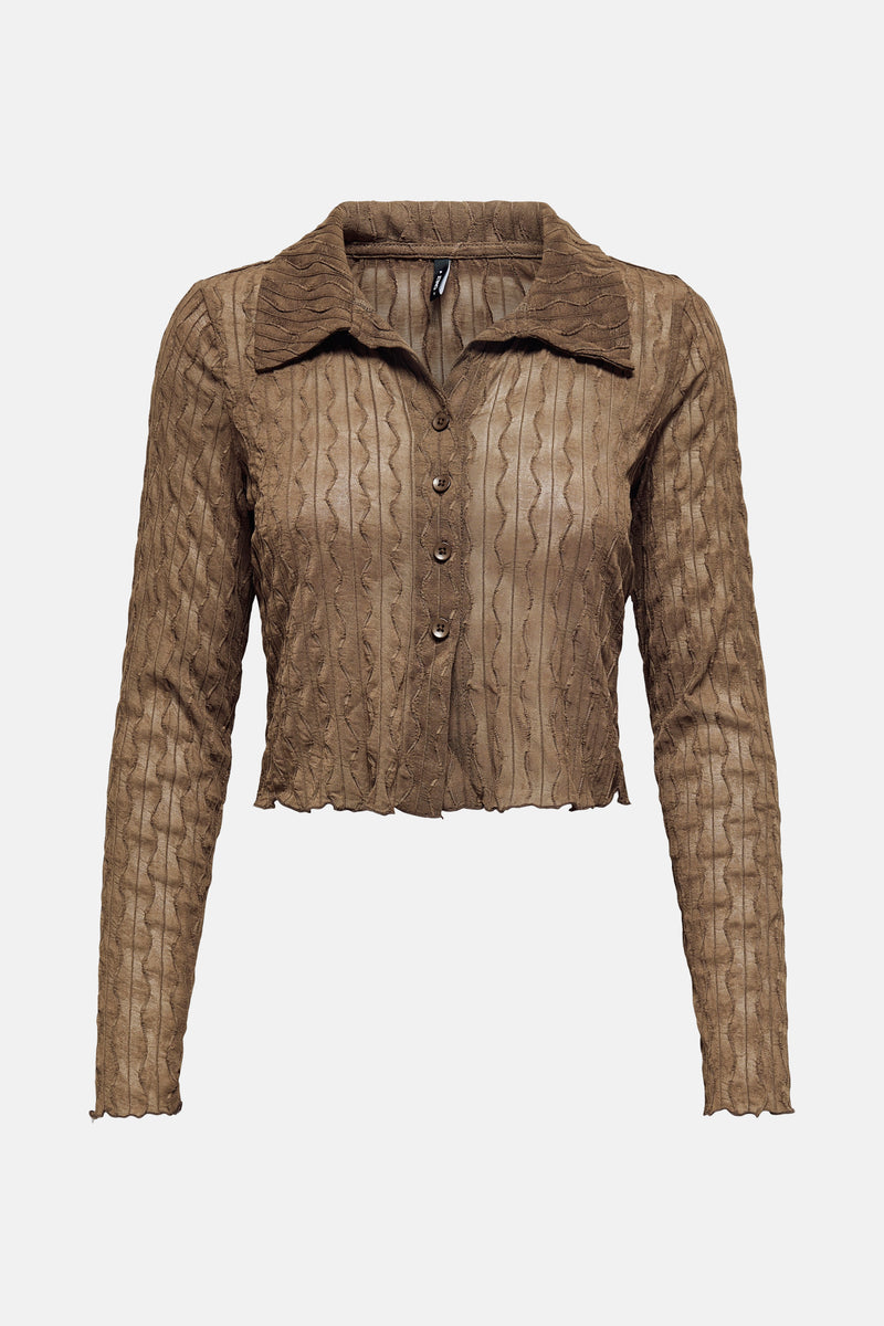 ONLLILIAN L/S POLO TOP JRS