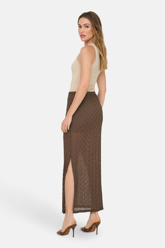 Lange rok - bruin - ONLY®