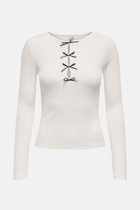 Top (lange mouwen) Wit - ONLY®