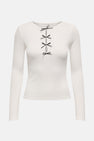T-shirt à manches longues - blanc