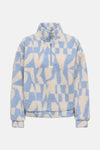 ONLNEW JANNE L/S HALF ZIP BOX SWT