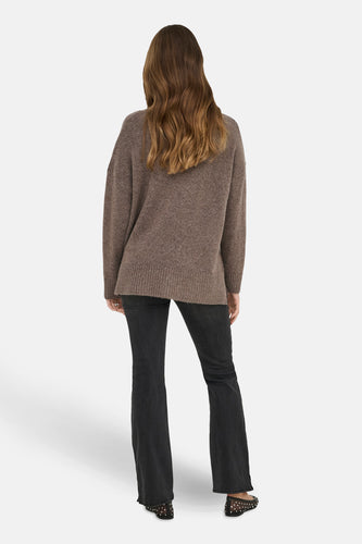 Pull met ronde hals - bruin - ONLY® - 7