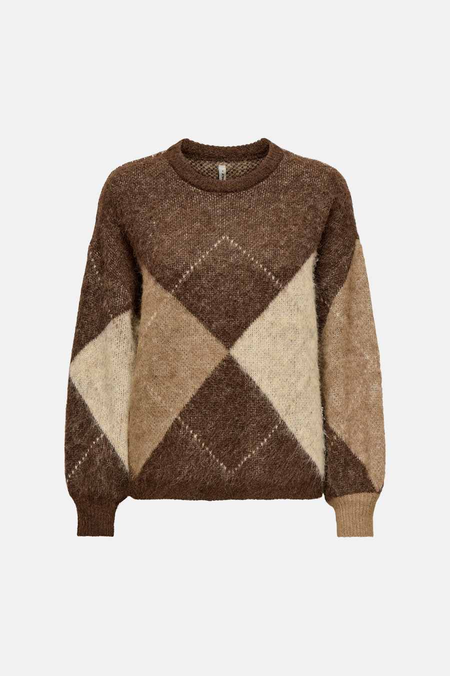 Pull col O brun - ONLY®