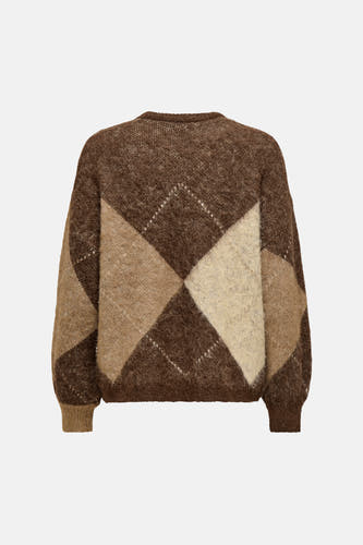 Pull col O brun - ONLY®