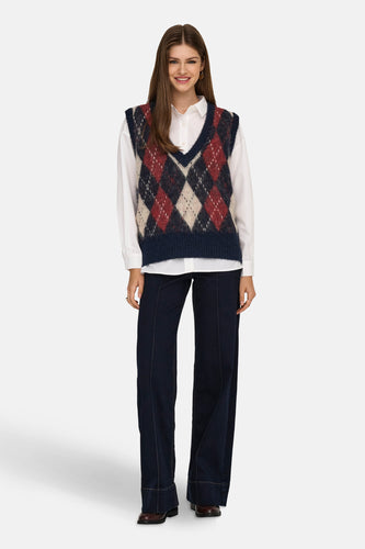 ONLNOEME LIFE SL JQ VEST V-NECK KNT