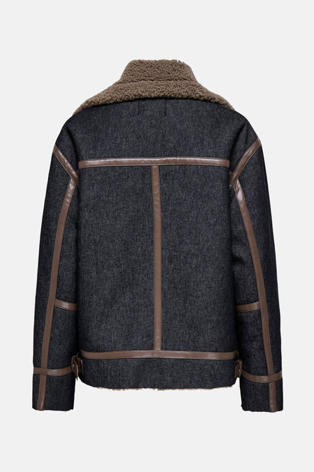 Jas - dark blue denim