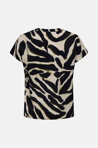 Blouse met korte mouwen - Zwart - JDY