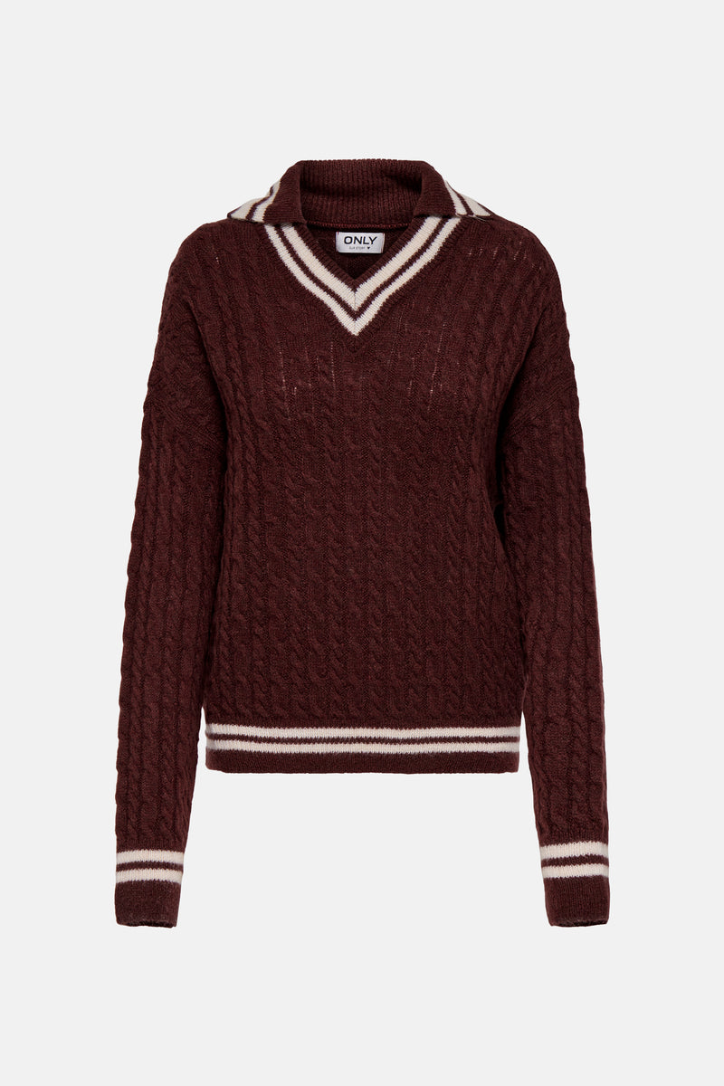 ONLKIMBERLY LS POLO CABLE PULL EX KNT