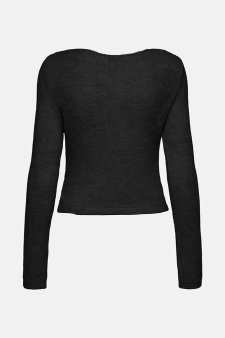 Trui met ronde hals Zwart - ONLY®
