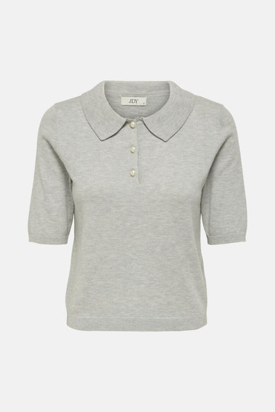 JDYBODIL S/S COLLAR PULLOVER KNT