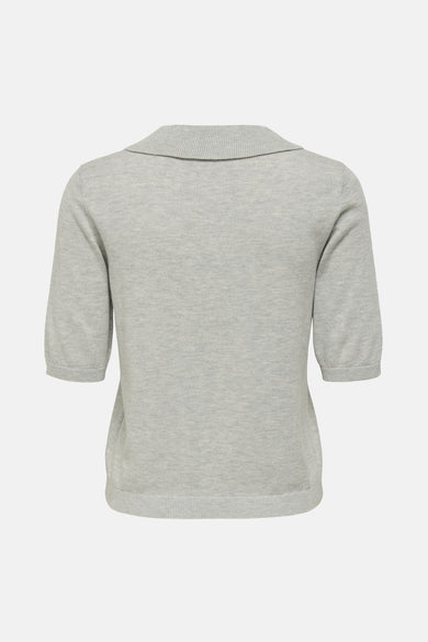 JDYBODIL S/S COLLAR PULLOVER KNT