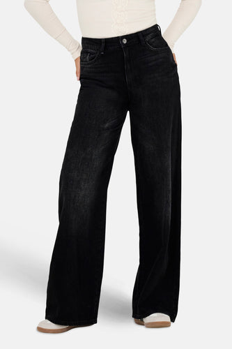 Jeans wide black denim - JDY