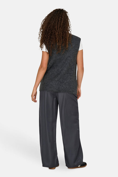 ONLJANE SL V-NECK BUTTON VEST KNT NCA