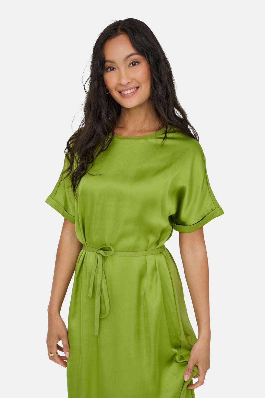 Robe à manches courtes - vert - JDY - 4