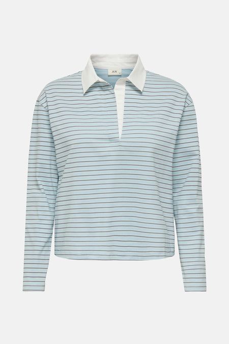 Polo's (lange mouwen) Blauw - JDY
