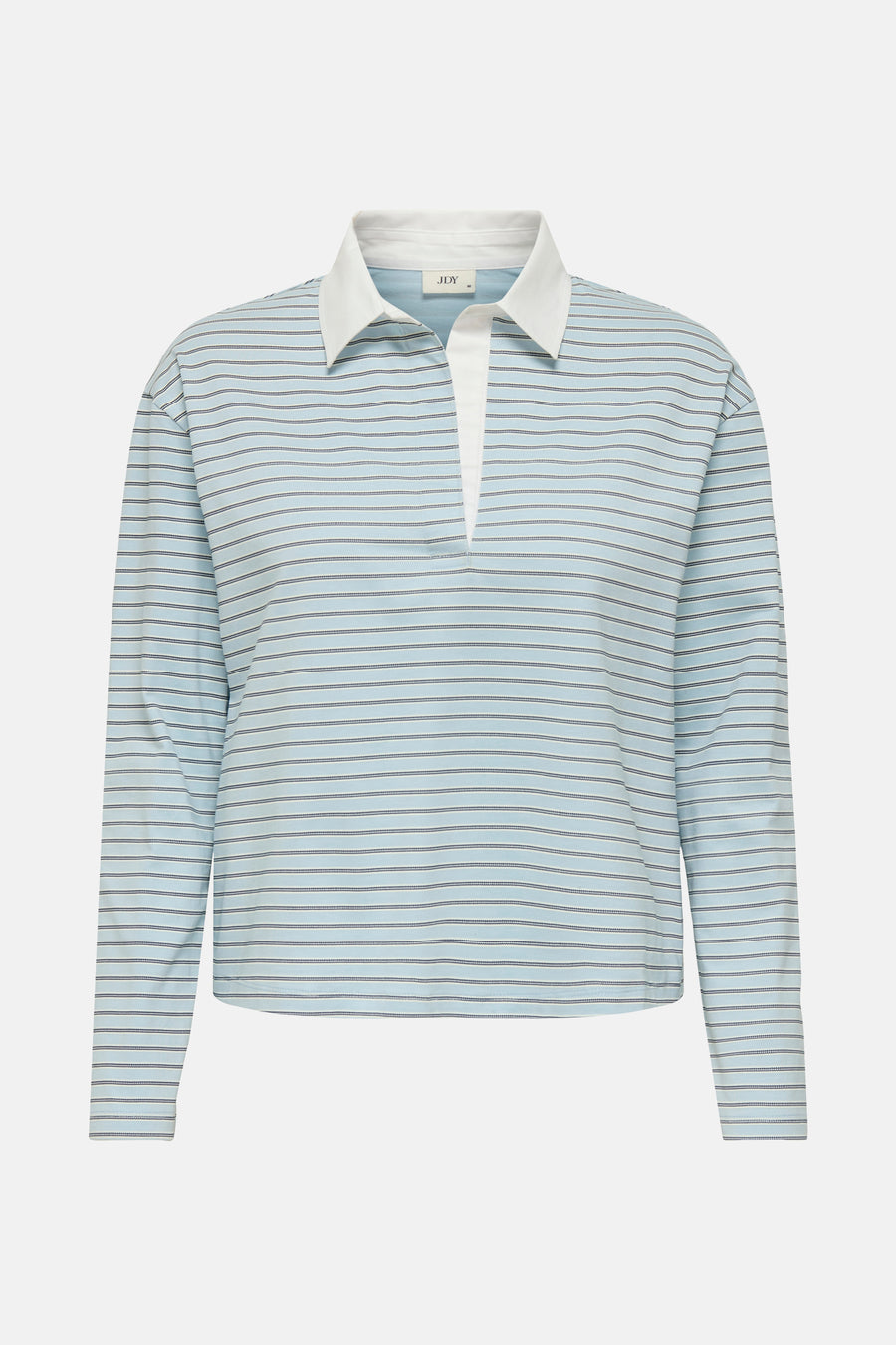 Polo met lange mouwen - blauw