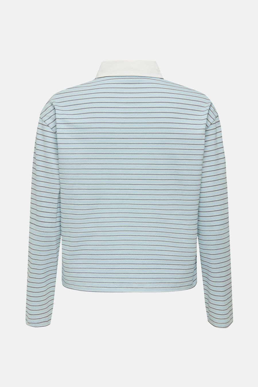 Polo met lange mouwen - blauw