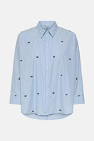 ONLZEIDI GRACE LS BOW EMB SHIRT WVN