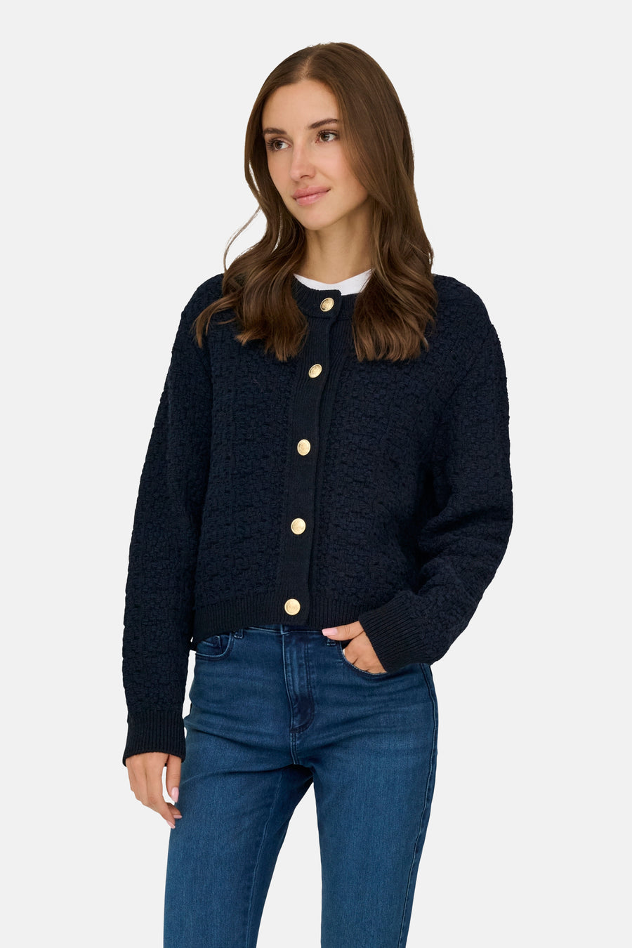 Cardigan - blauw