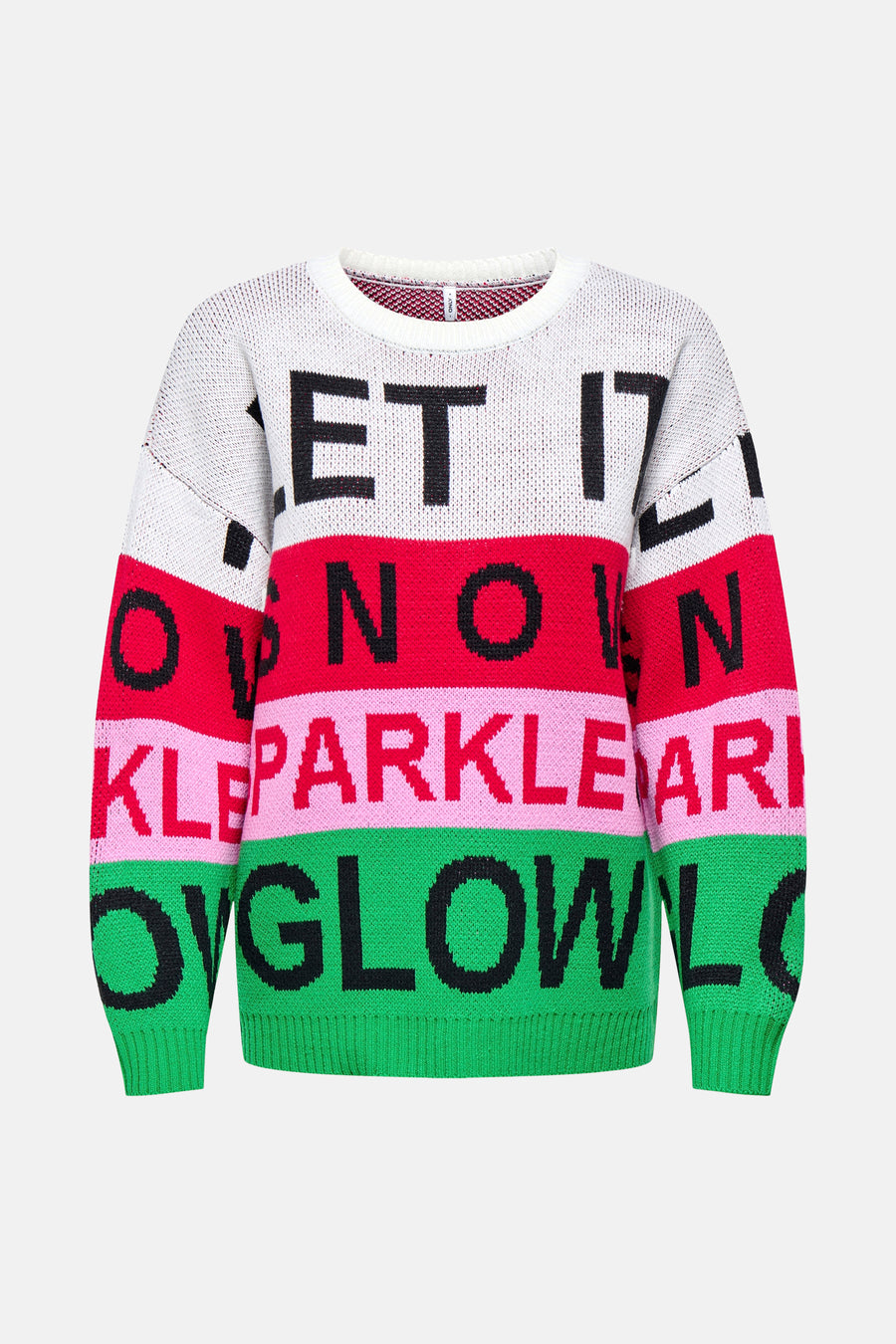 Trui met ronde hals wit - ONLY®