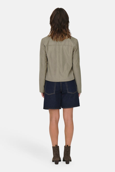 Korte jas Beige - JDY