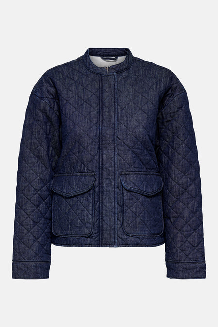 Korte jas Dark blue denim - ONLY®
