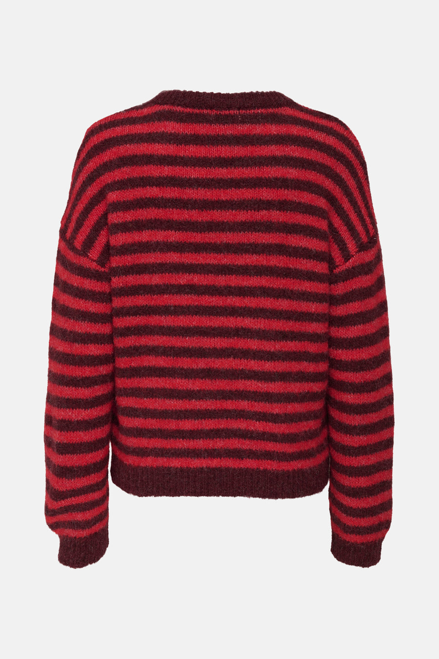 Pull met ronde hals - rood - JDY