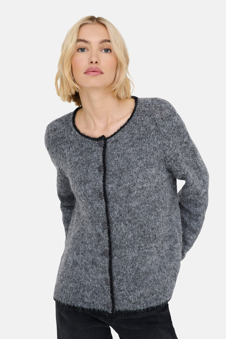 JDYZOEY LIFE L/S O-NECK CARDIGAN KNT