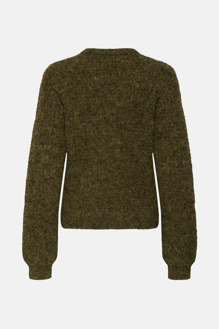 Trui met ronde hals groen - JDY