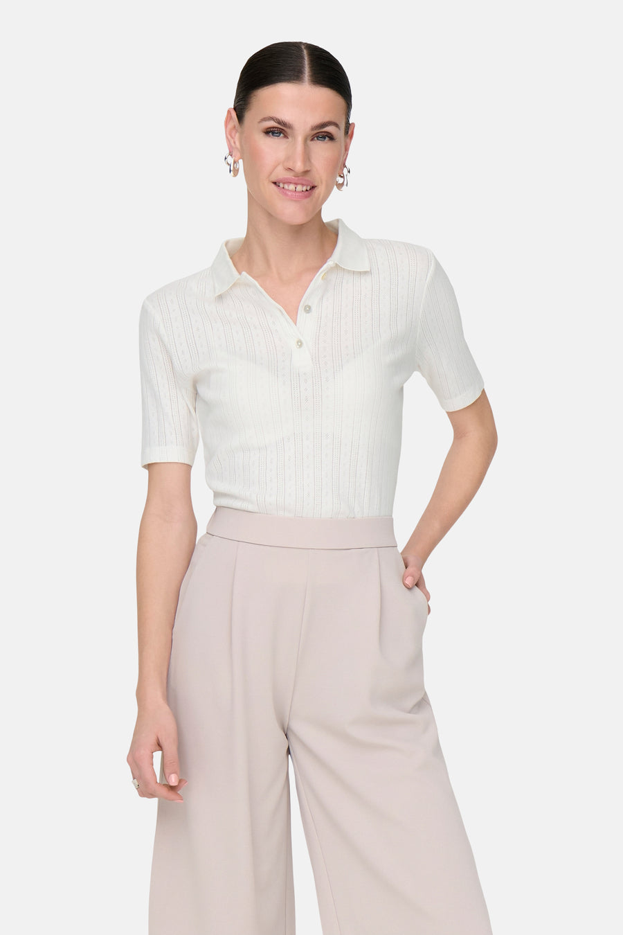 JDYSALSA S/S POLO TOP JRS DIA
