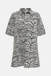 ONLGRY SS ZEBRA DRESS DNM SIK