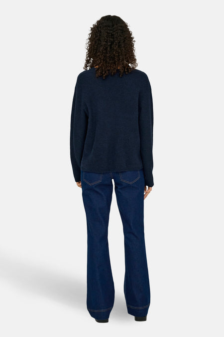 JDYSANDRINE LIFE L/S V-NECK PULLOVER KNT