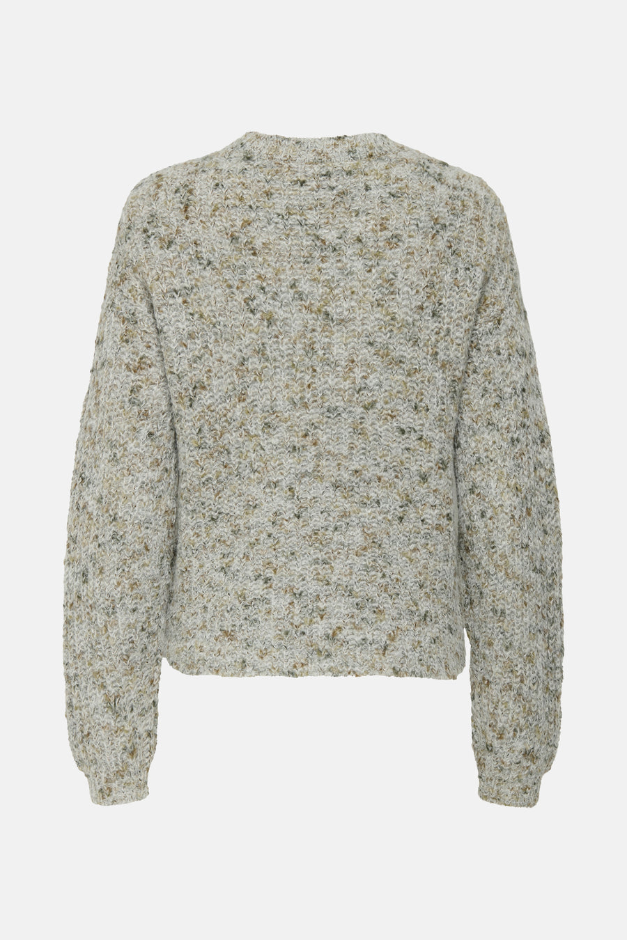 Trui met ronde hals groen - JDY