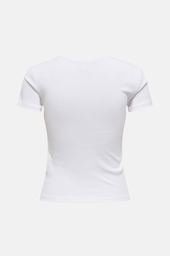 T-shirt met korte mouwen - wit
