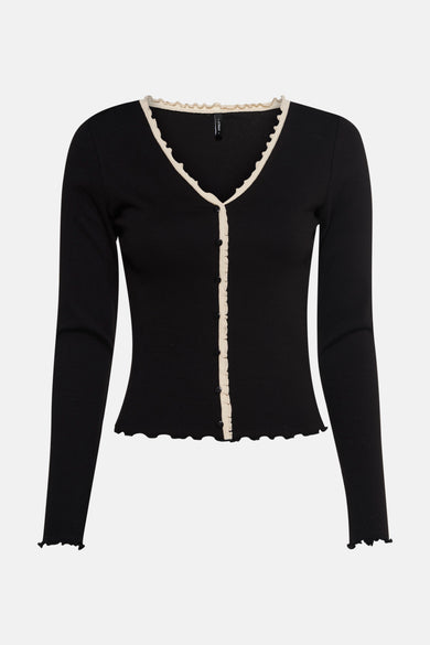 T-shirt à manches longues - noir