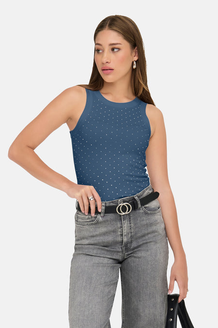 Tanktop Blauw - ONLY®