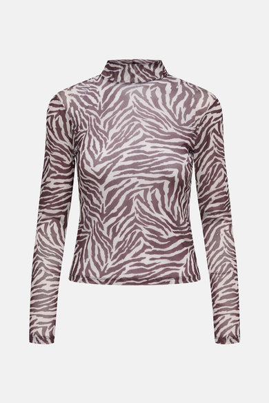 ONLAMY L/S AOP MESH TOP CS JRS